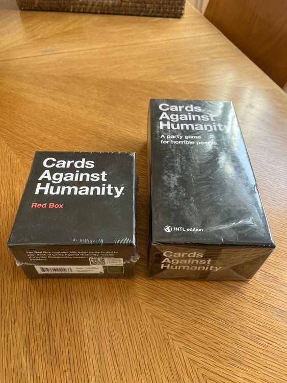 Cards Against Humanity + Red Box – OVP (Gebraucht) in Zürich für CHF 35 ...