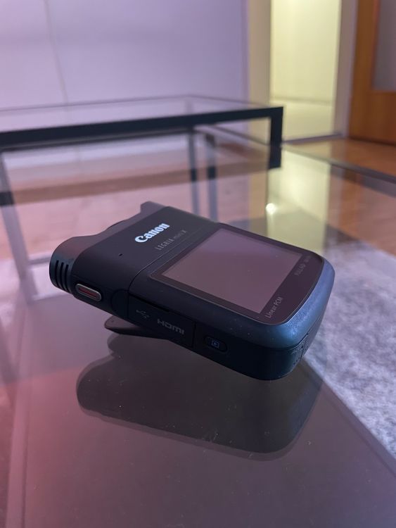 AtFoliX FX Hybrid-Glass Panzerfolie Für Canon Legria Mini X – 9H Härte, Made In Germany, Bruchsicher