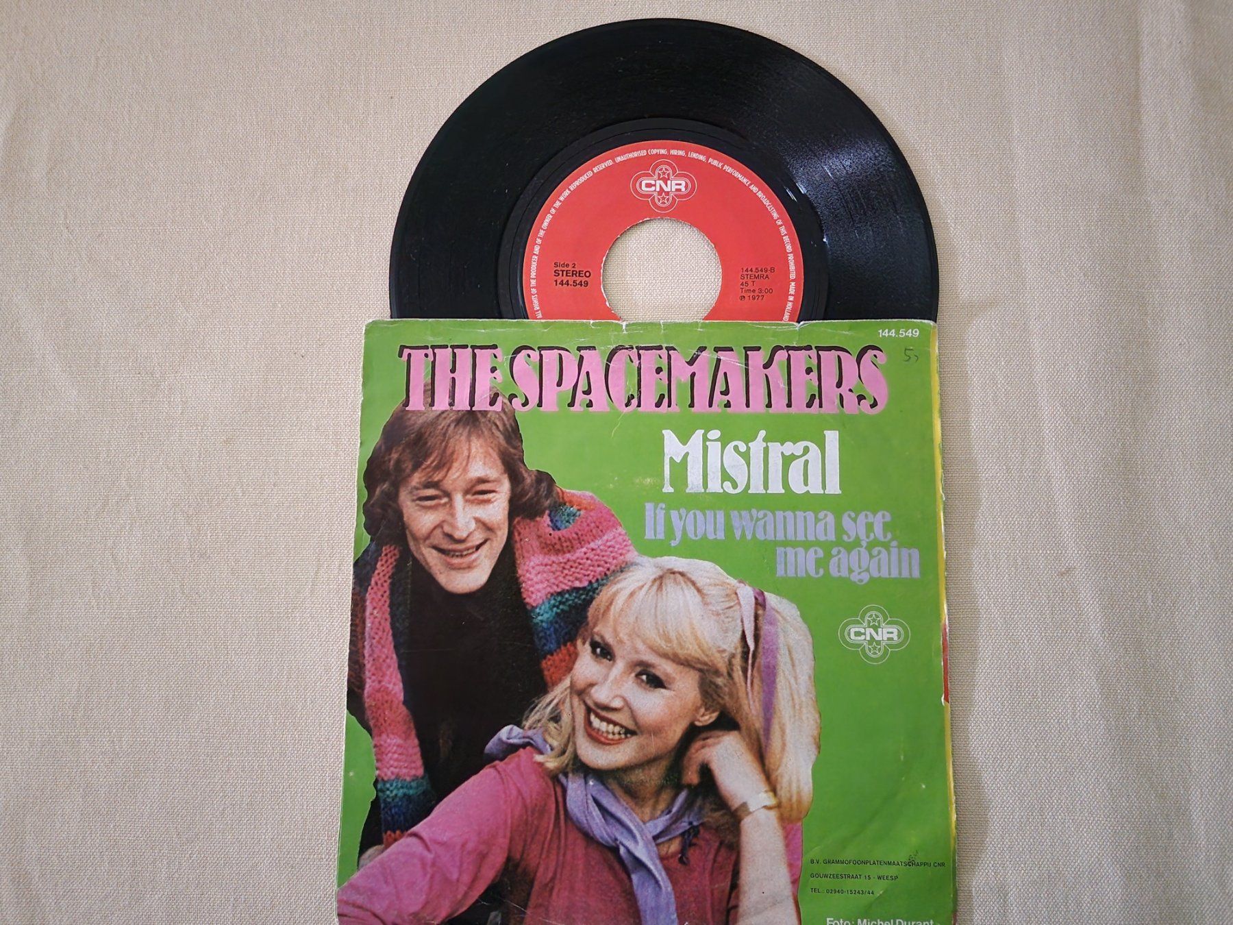 Dischi in vinile: Spacemakers Single – Mistral – Usato da Root venduto da atelier22