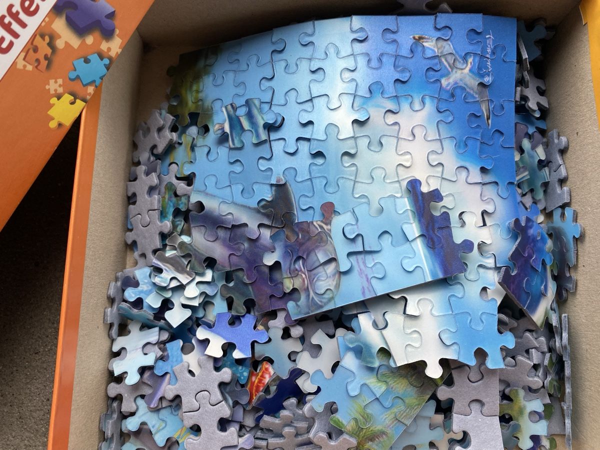 Puzzle: 3D Effekt Puzzle Delfin 555 Teile – Usato da Wangen an der Aare venduto da Chrisimi 1