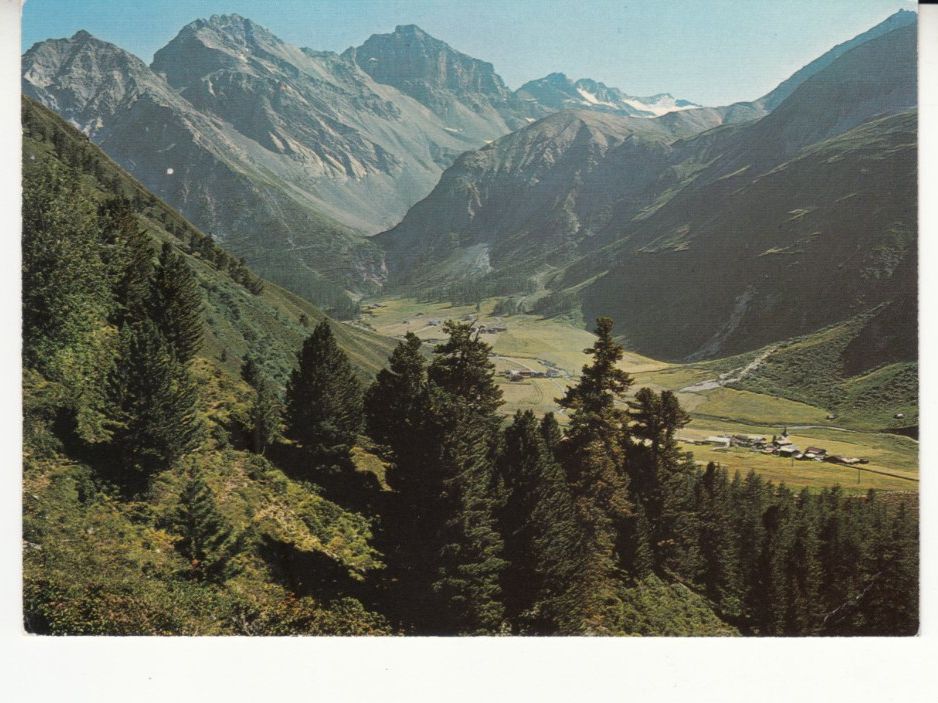 Cartoline postali: Davos Sertig 1985 – Usato da Bürglen TG venduto da StampGraf