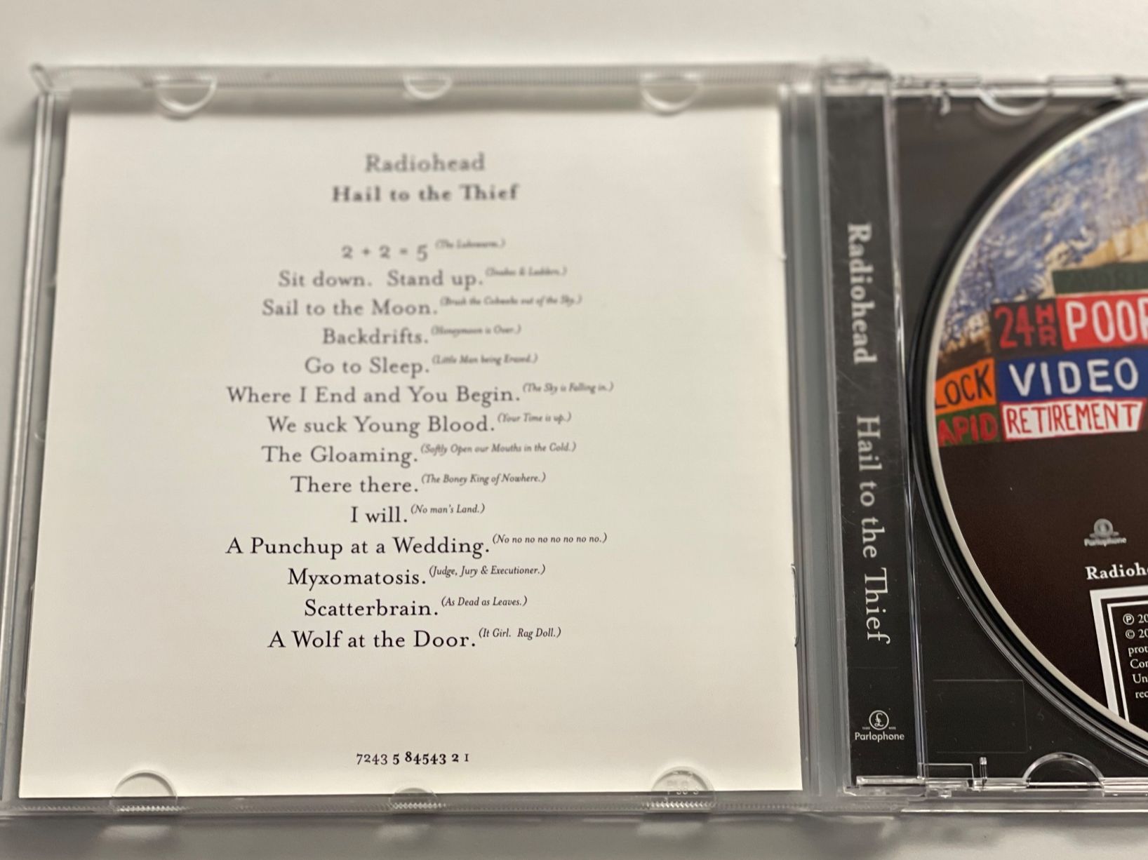 CD: Radiohead - Hail To The Thief – Usato da Muri b. Bern venduto da AdidasCollector 2