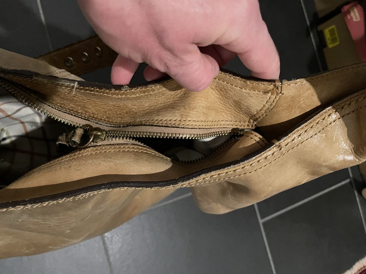 Coach Borse: Braune Vintage Ledertasche von Coach – Difettoso da Stäfa venduto da mes_csq9 5