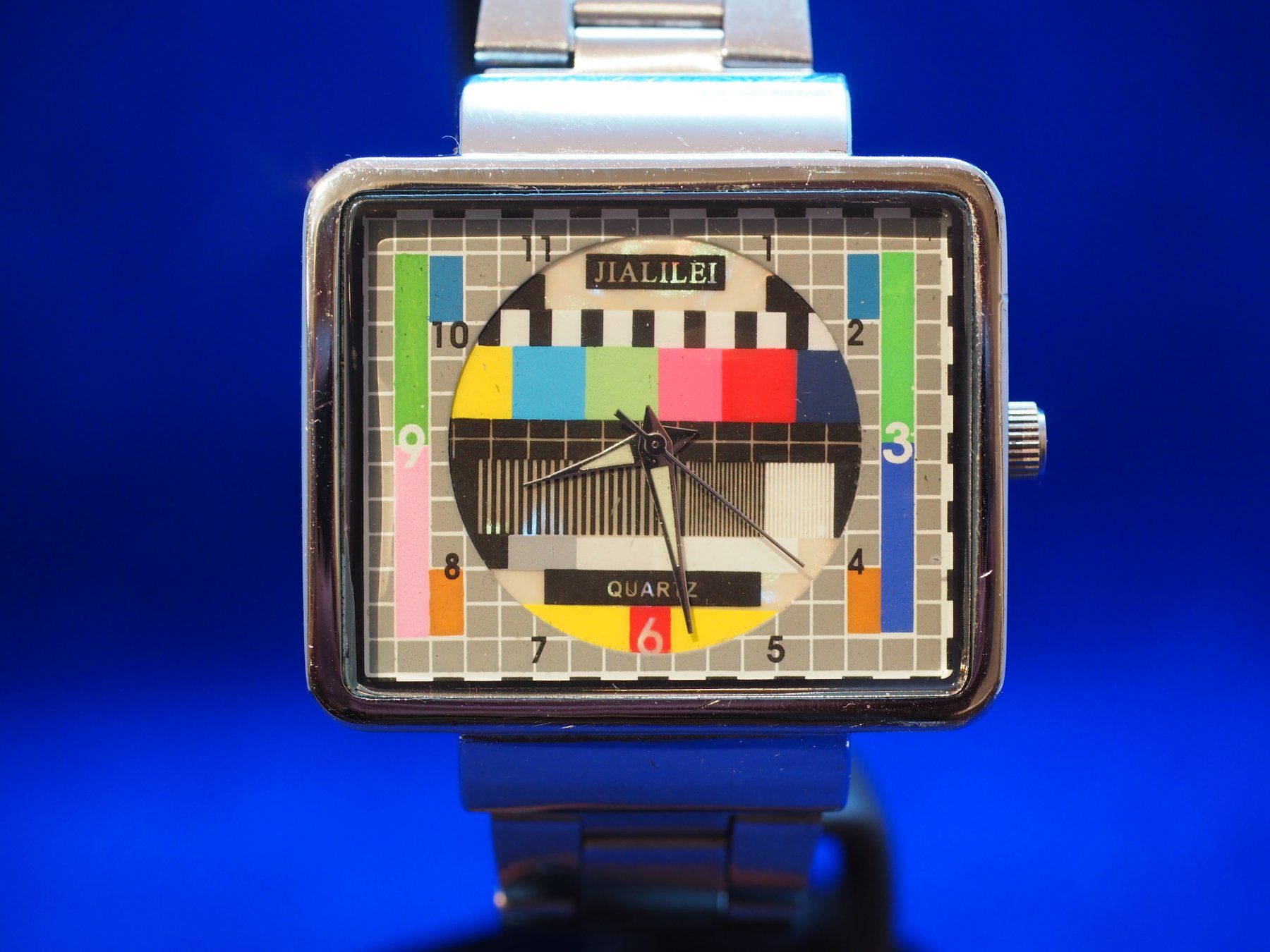 Orologi: Testbild Uhr, 41x43mm, läuft, ab Fr.1.- – Usato da Bischofszell venduto da Zeitwerke