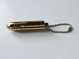 Lampe de poche en laiton vintage - en forme de balle - USA