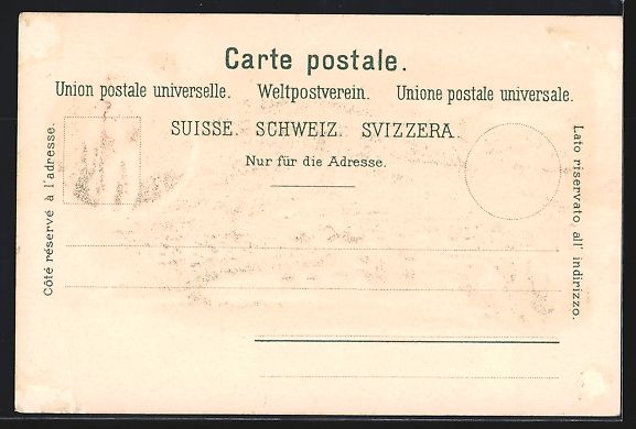 Cartes postales: Litho Appenzell, Totalansicht gegen die  – D'occasion à Berlin par bartko-reher 1