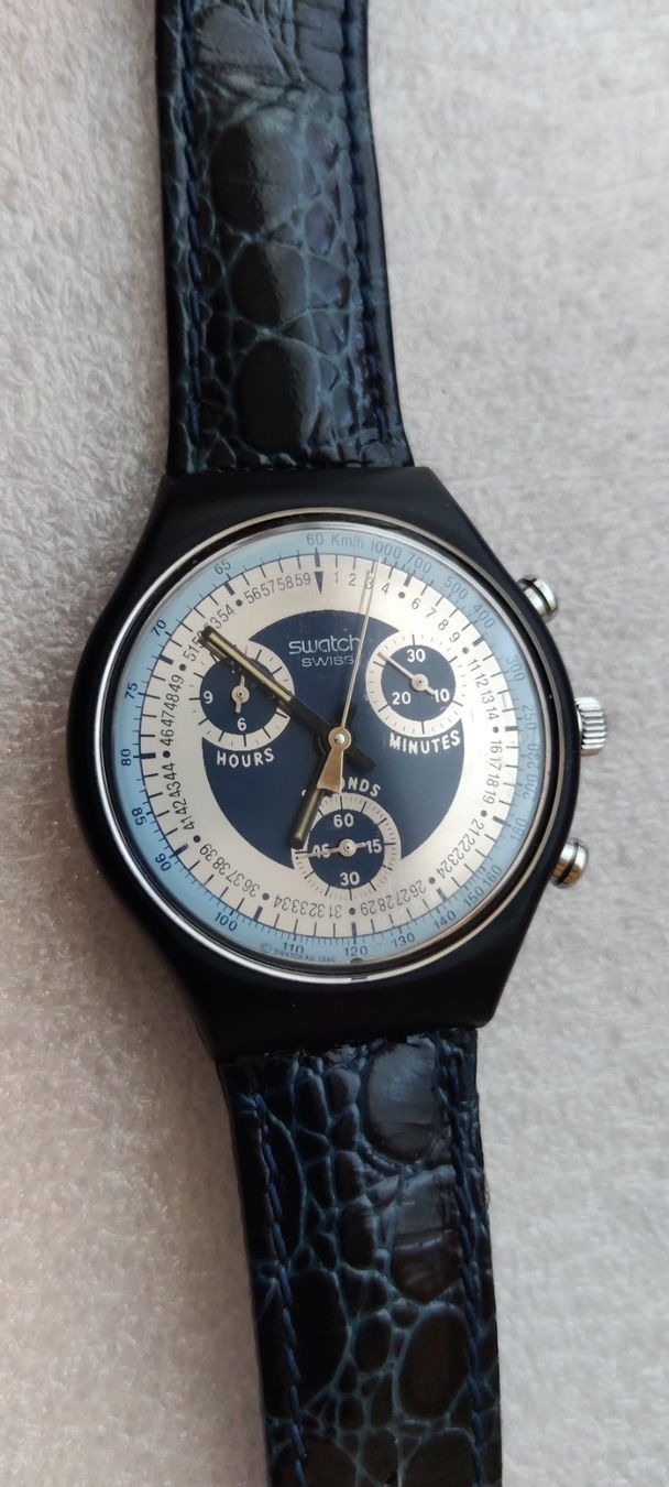 Swatch Orologi: Neuwertig Swatch: SCN 102 - Chrono 'Silver Star' – Usato da Zürich venduto da sendbad