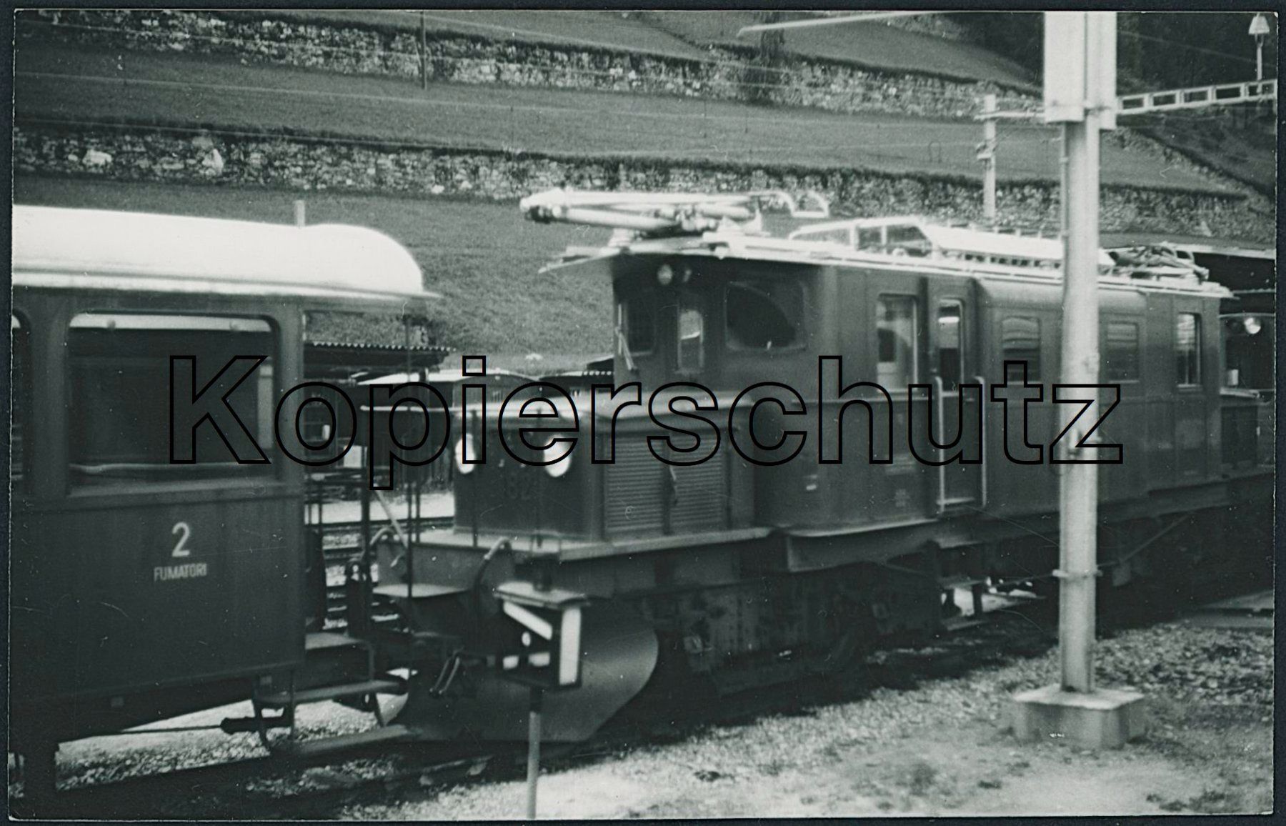 Cartoline postali: GR Rhätische Bahn RhB - Lokomotive - 182 – Nuovo (secondo la descrizione) da Schindellegi venduto da leecollect