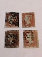 4mal One Penny Red 1841 