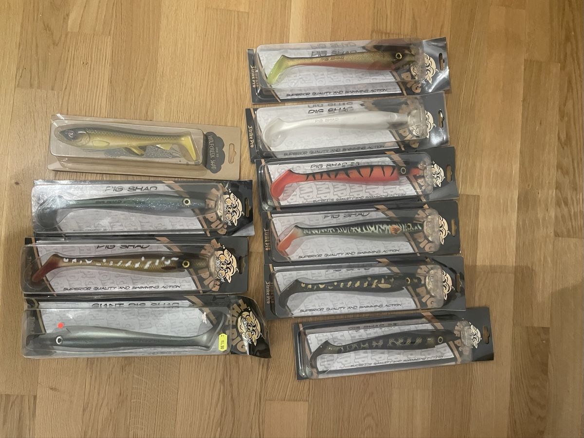 Esche: Strike Pro Pig Shad / Wolfcreek Shad – Nuovo (secondo la descrizione) da Zürich venduto da val_h8dj