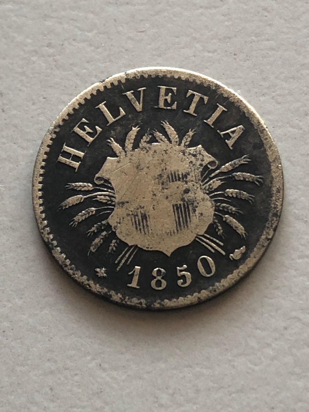 Tutti le monete: 5 Rp. 1850 BB – Usato da Schötz venduto da Odpa