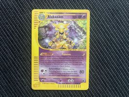 Pokemon Alakazam Holo 1/165 Expedition