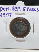 Republik Dominika - 5 pesos - 1997