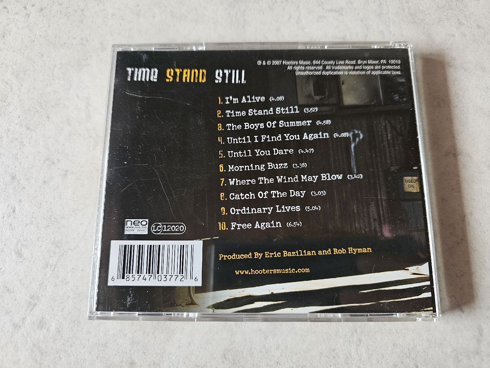 CD: The Hooters  -  Time Stand Still – Usato da Schneisingen venduto da backstore24 1