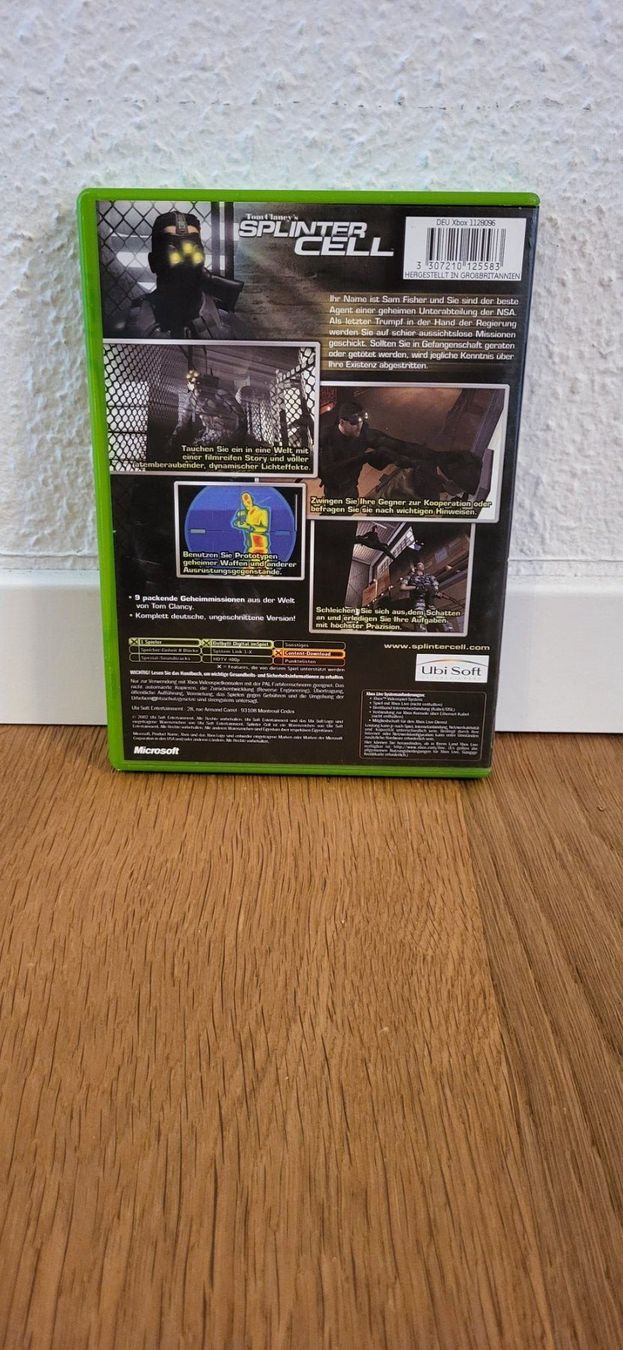 Microsoft Giochi: Xbox - Splinter Cell – Usato da Münsingen venduto da DigitaleSpielecke 1