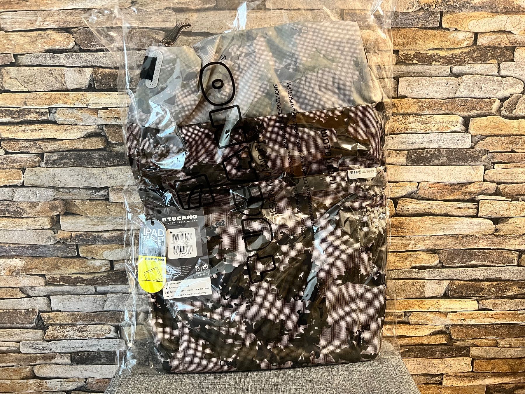 Zaini: Tucano Fluido BackPack - Komfortabler Rucksack – Nuovo e nell'imballaggio originale da Bern venduto da No1e 2