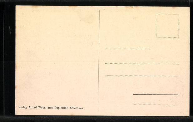 Cartes postales: AK Solothurn, Neues Zeughaus mit Strasse – D'occasion à Berlin par bartko-reher 1