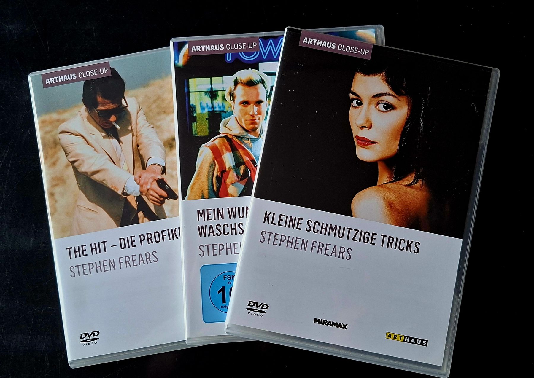 Tutti i DVDs: Stephen Frears Collection 3 DVDs  – Usato da Liestal venduto da Abimos 2