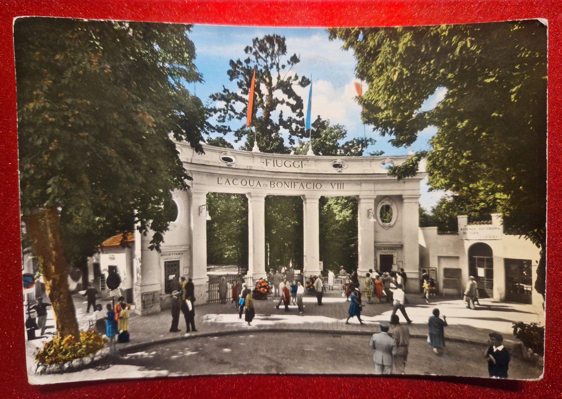 Cartoline postali: Fiuggi Fonte Italien 1962 – Usato da Melchnau venduto da Arthurius