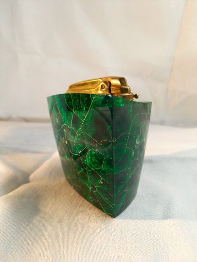 Feuerzeuge: Briquet de table Vintage, années 60 – Gebraucht aus Ponts-de-Martel von Henri-Louis 2