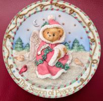 Cherished Teddies Wandteller "The Season of Peace" 1996