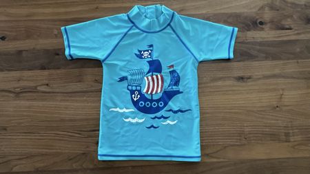 Bade-Shirt Kinder UV-Schutz, Grösse 110