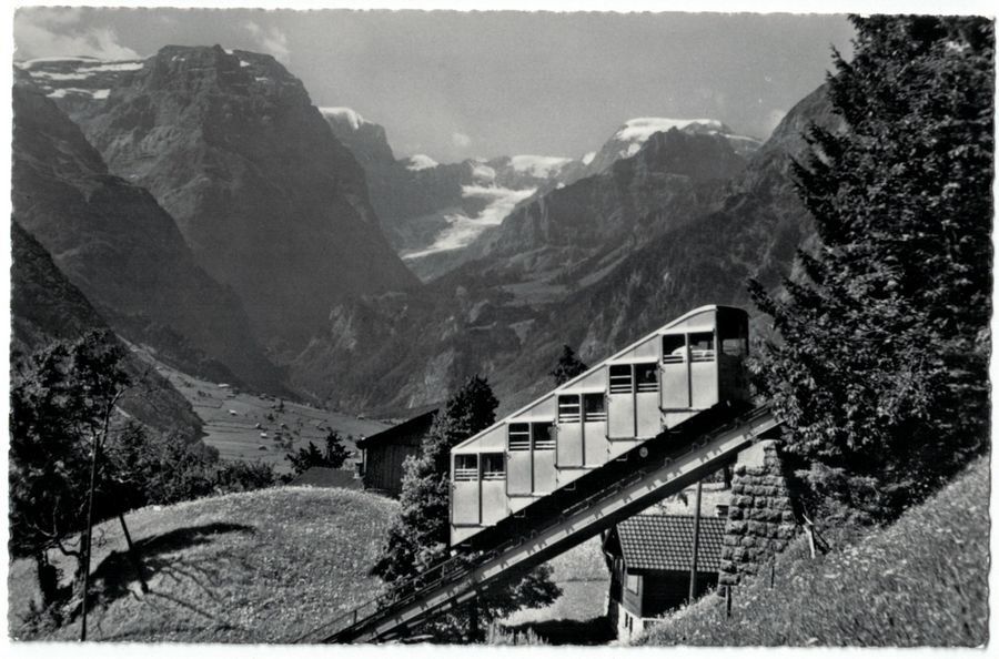Cartoline postali: Braunwaldbahn, gelaufen 1962 – Usato da Frauenfeld venduto da POML