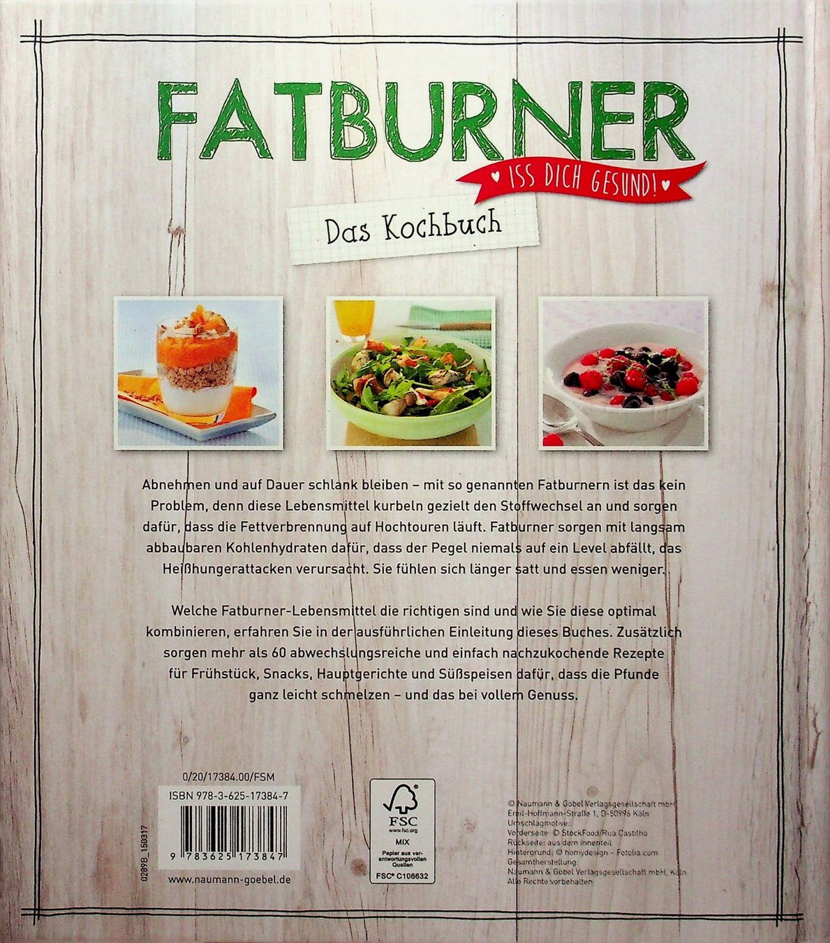 Bücher: Fatburner Das Kochbuch NGV o. J. – Gebraucht aus Reitnau von Zaomir 1
