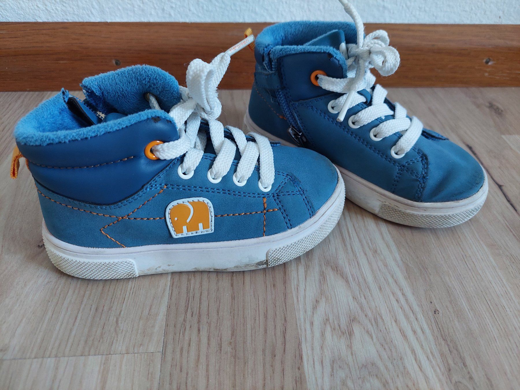Elefanten Schuhe für Jungen: BLAUE ELEFANTEN TURNSCHUHE GR. 24 – Gebraucht aus Münchenstein von Strupfi 1