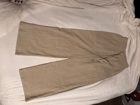Stoffhose beige Gr. S