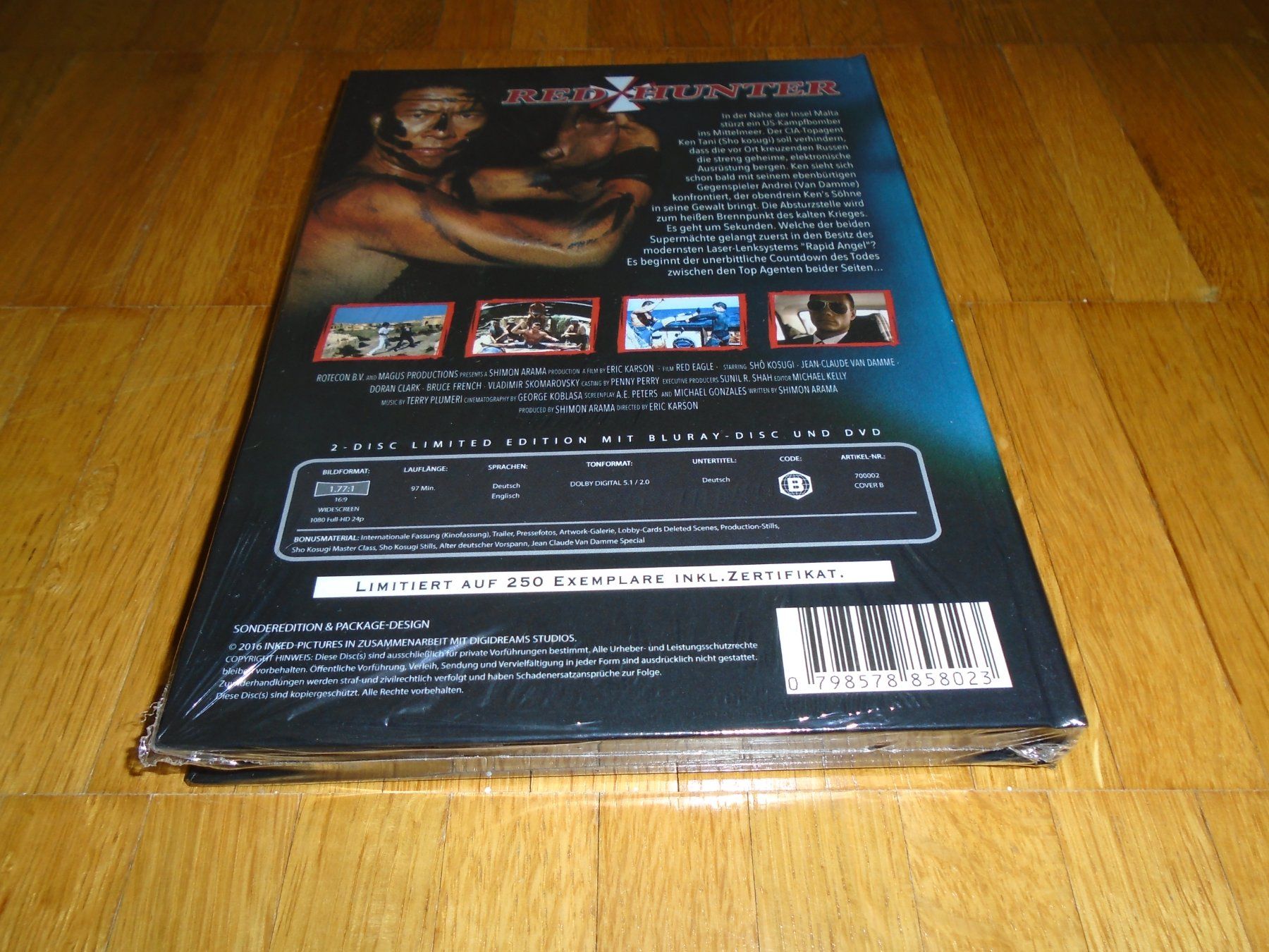 Tutti i DVDs: Black Eagle - Red Hunter - MEDIABOOK - B - UNCUT – Nuovo e nell'imballaggio originale da Basel venduto da havsok 1