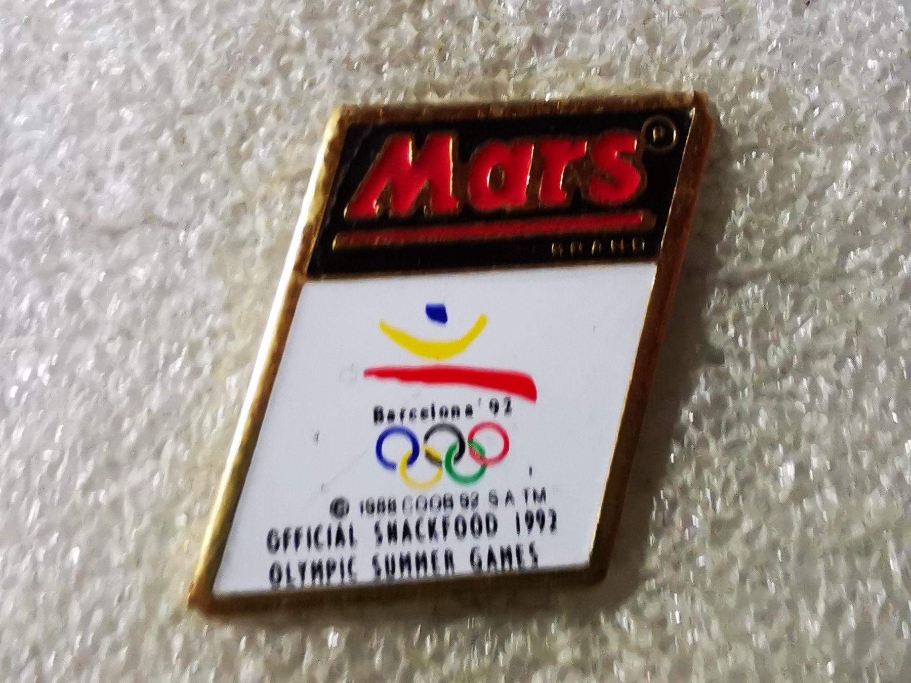 Placchette & Badge: Ansteckpin 196: Mars x Olympia – Usato da Oppligen venduto da Pin-Fall-Shop
