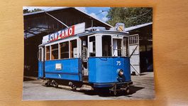 Postkarte Tramways Lausannoise TL Triebwagen Be 2/2 75