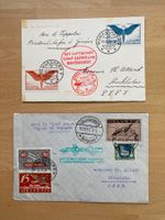 Flugpostbriefe Zeppelin um 1930 , 2 Stk.
