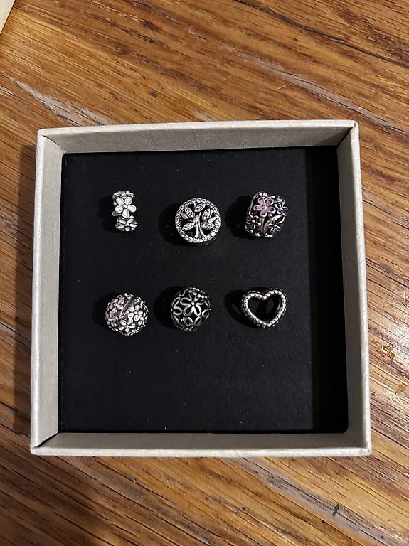Anhänger: set mit 7 pandora charms beads – Gebraucht aus flims dorf von schmetterling61281 1