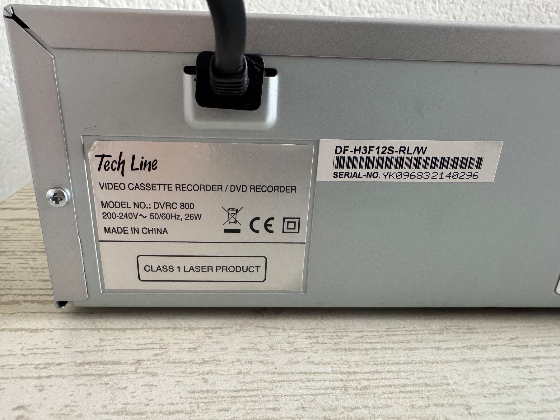 Techline DVRC 800 vhs dvd recorder (Gebraucht) in Zunzgen für CHF 149 ...