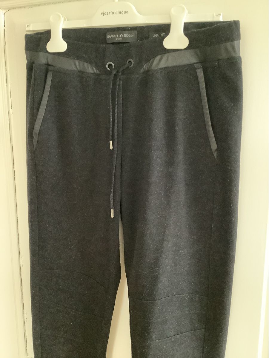 Raffaello Rossi Pantaloni: Raffaello Rossi chice Jogger, anthrazit, S/M – Usato da Stäfa venduto da loveforeverlove 1
