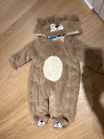 Cute Bear Costume - Warm & Cosy 6-9m