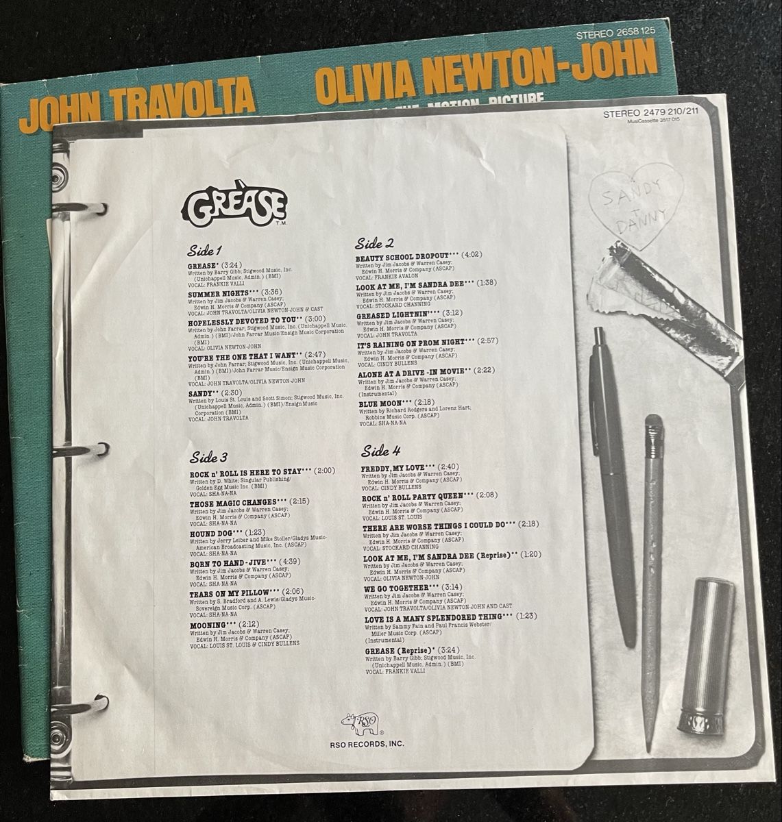 Dischi in vinile: GREASE – ORIGINAL SOUNDTRACK (1978) – Usato da Sennhof venduto da gio_79cw 6