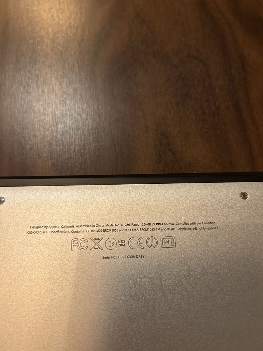 Apple Notebook: Apple MacBook Pro 15-inch, Mid 2010 – Difettoso da Stäfa venduto da mic.walo 2