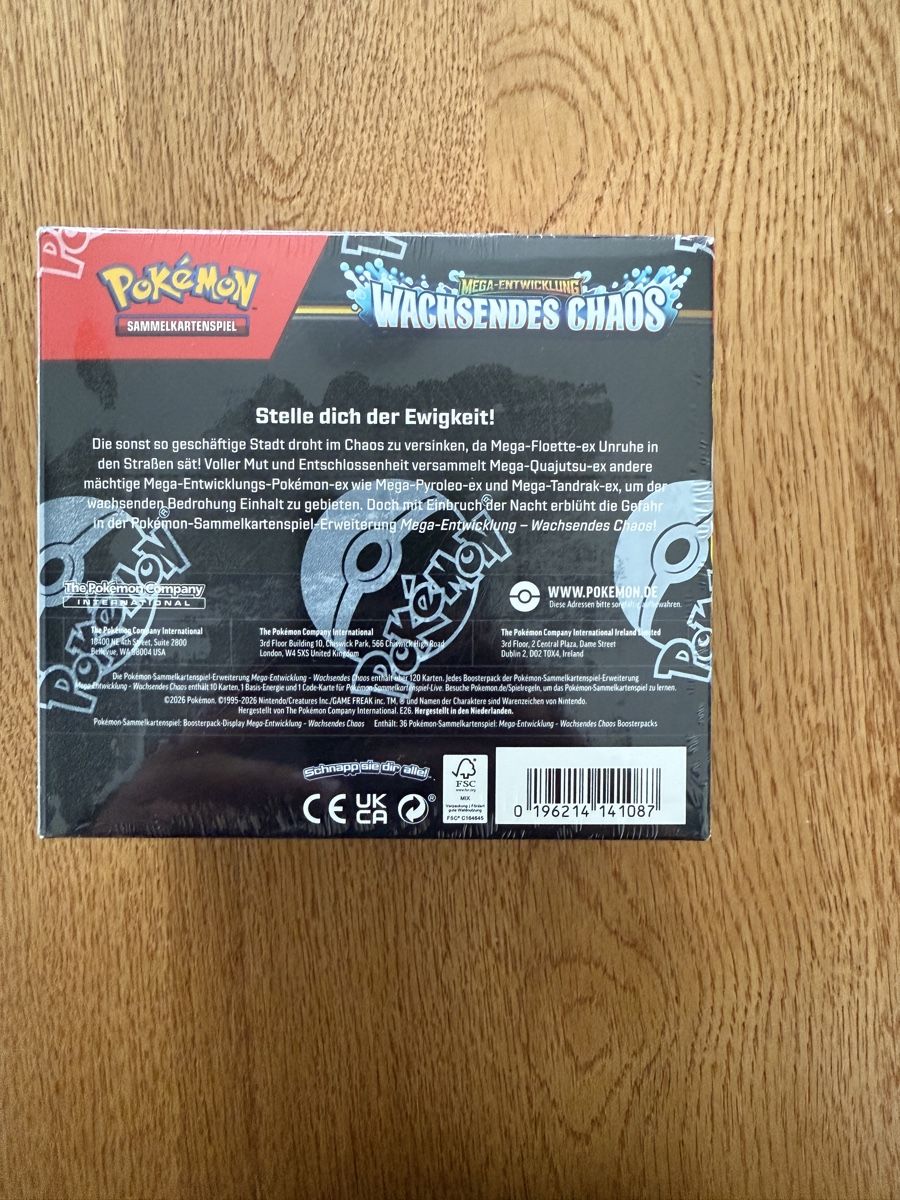 Cartes: Pokemon Wachsendes Chaos! – Neuf avec emballage d'origine à Oberengstringen par ozg_x5pj 2