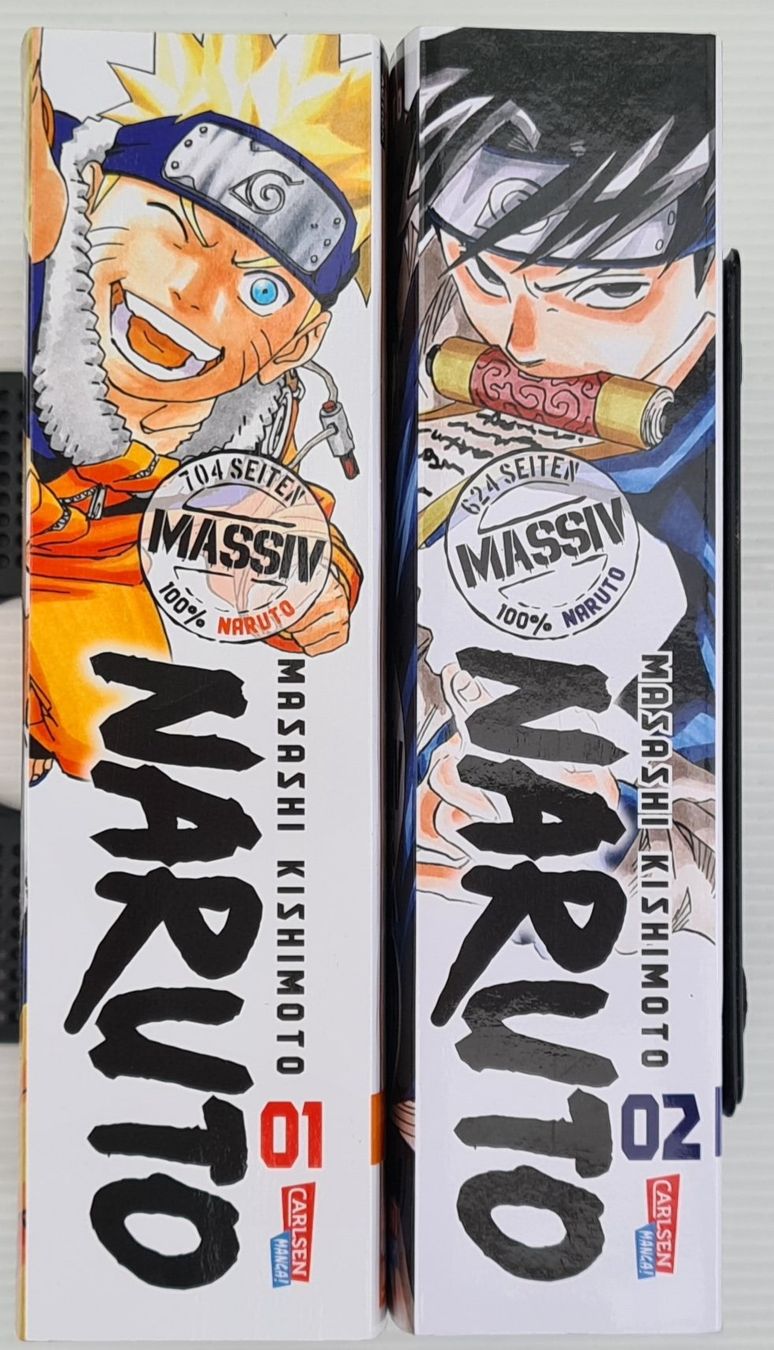 Comics: NARUTO Massiv 1 und 2 Manga – Gebraucht aus Münchenstein von vitalfit 2