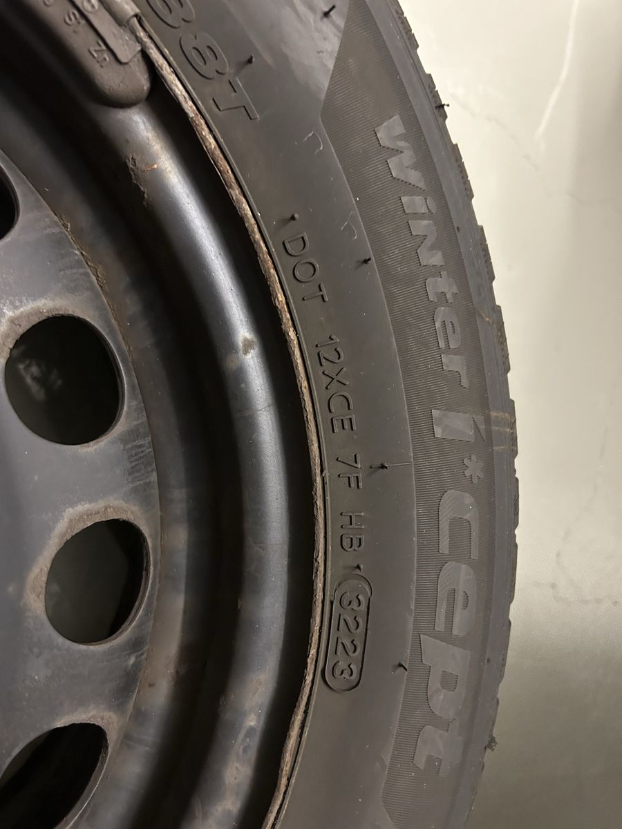 Hankook Pneumatici & Ruote complete: 4x Winterräder komplett 195/60 R15 Stahl – Usato da Willerzell venduto da M3lli 6