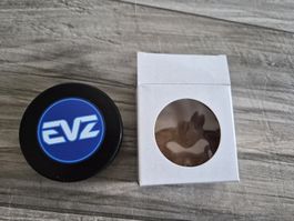 Puck de hockey EVZ Burger King neuf dans sa boîte