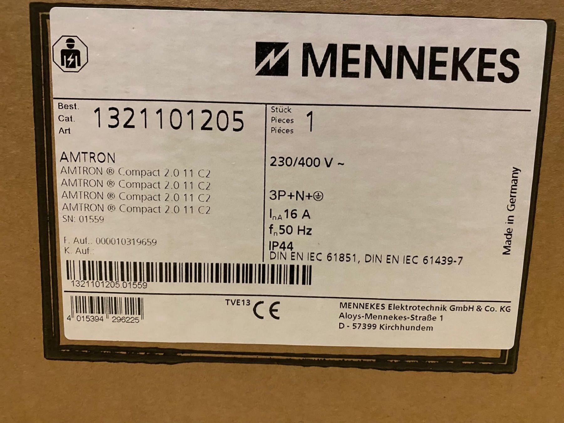 Mennekes Caricabatterie: Wallbox – Nuovo e nell'imballaggio originale da Steffisburg venduto da Christina1281 3