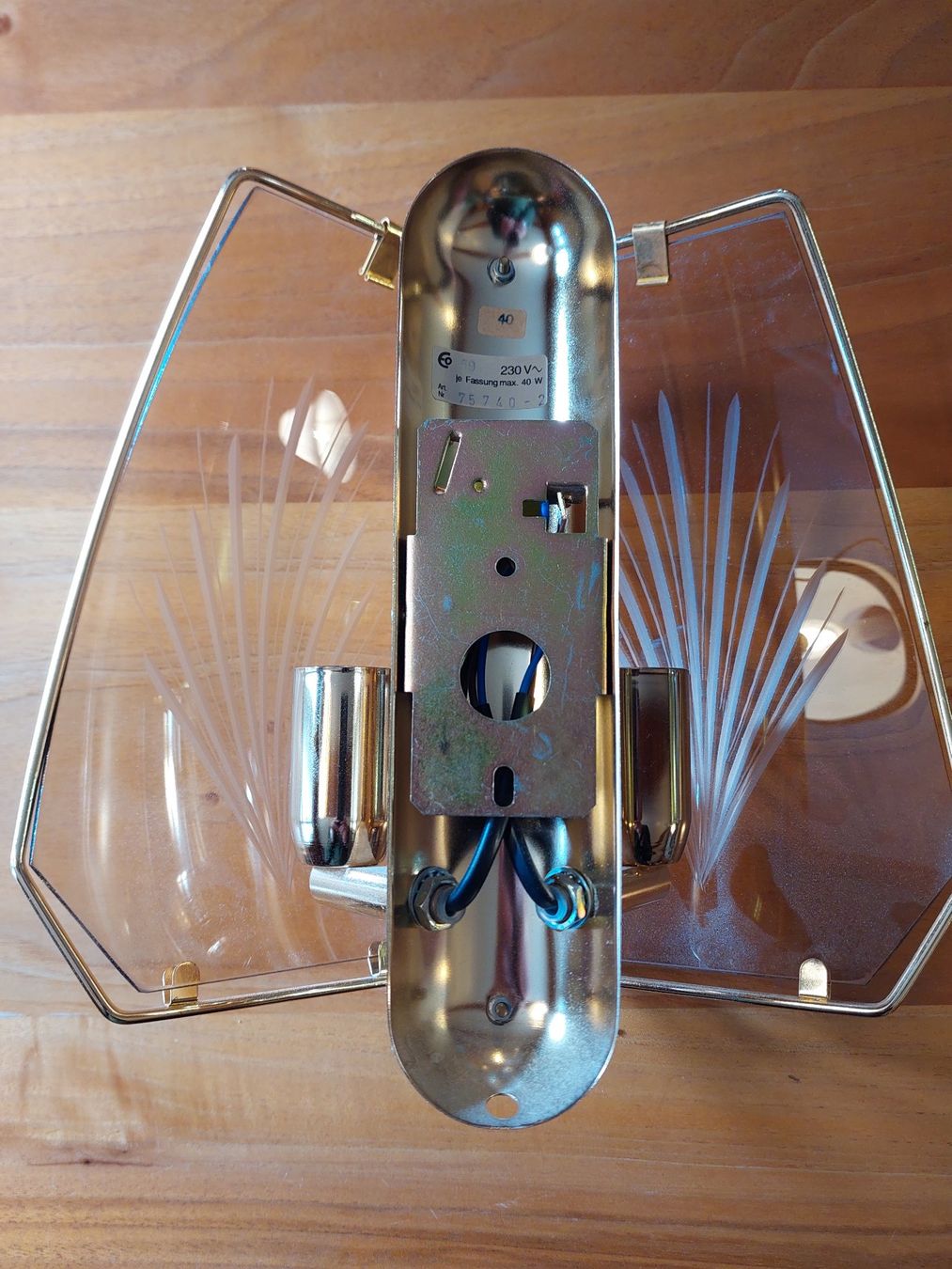 Lampade: Wandlampe 80er / 90er Jahre – Usato da Weisstannen venduto da KlavierWeiss 3