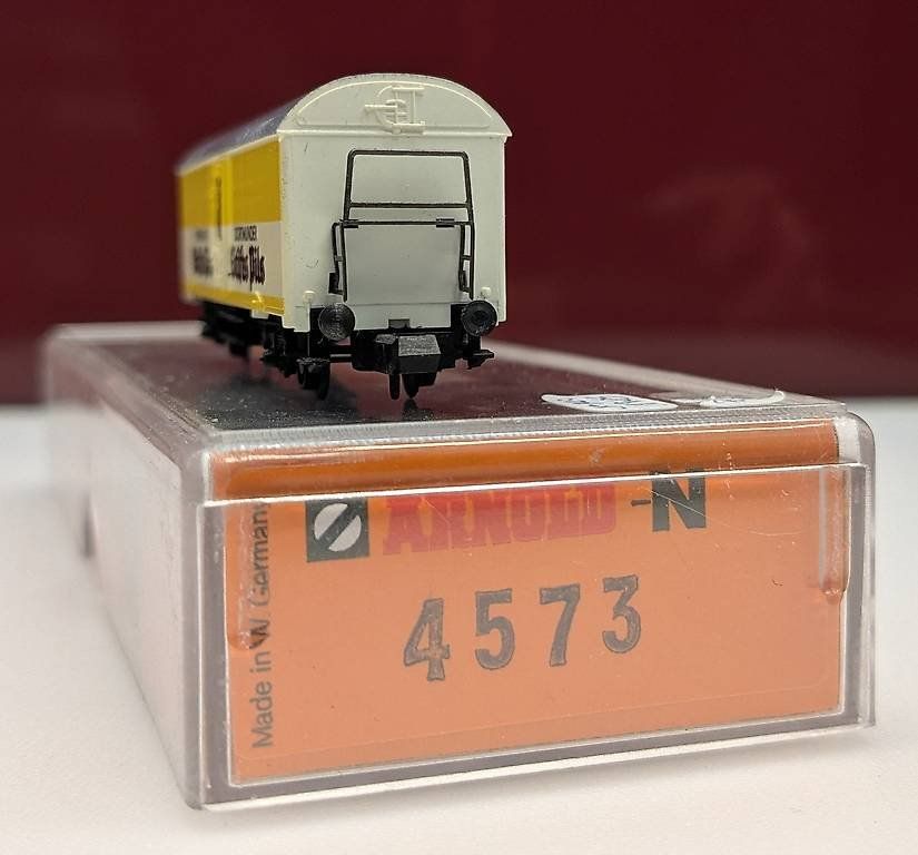Arnold Modellini di ferrovie: Spur N Kühlwagen "Dortmunder Stifts Pils" – Usato da Reinach BL venduto da angus74 2