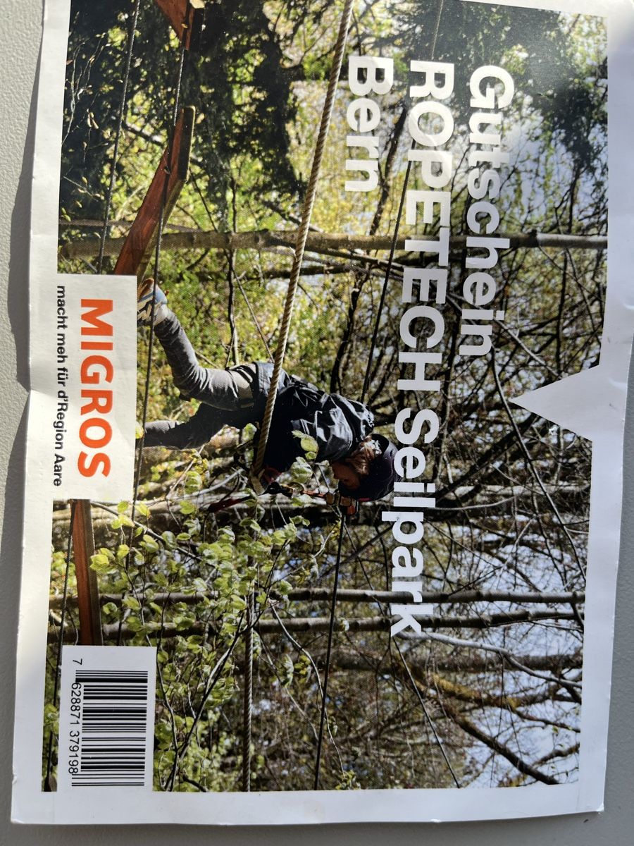 Gutscheine: Ropetech – Neu (gemäss Beschreibung) aus Toffen von Coroner 1