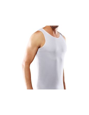 Rohner Men's Singlet weiss M