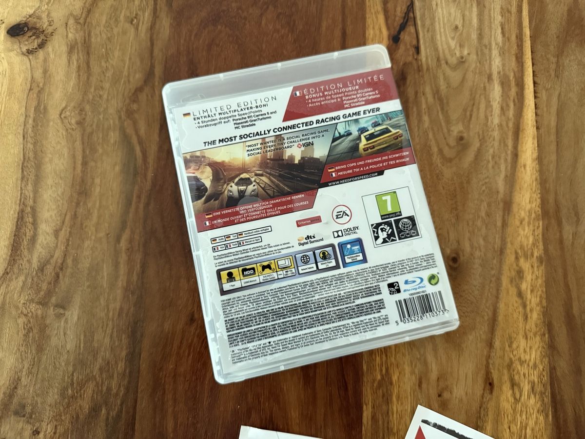 Sony Giochi: Need for Speed Most Wanted fur Playstation 3  – Usato da Schliern b. Köniz venduto da 505SR2.0 1